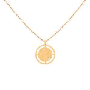 Collana con medaglia dello zodiaco