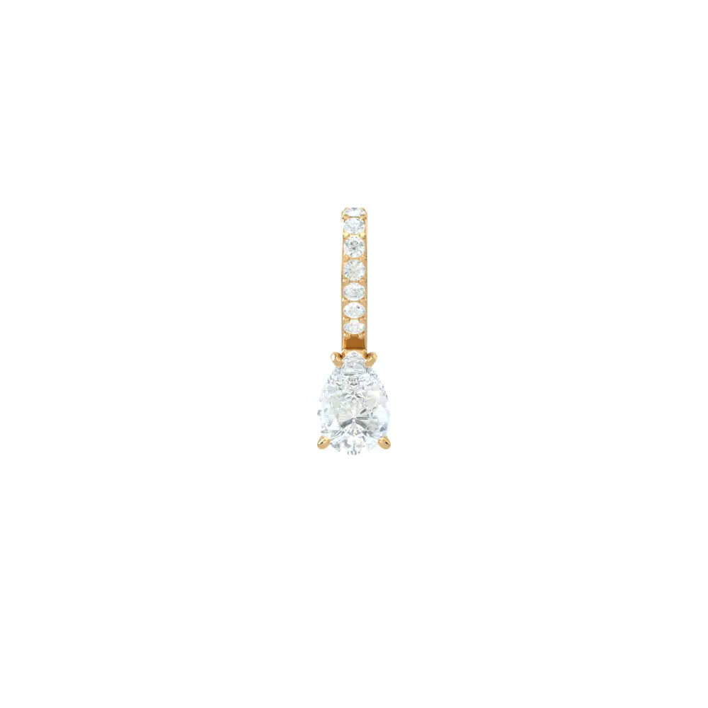 Pendentif Giota Pear 0.5ct Y