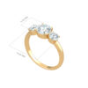 Anello nuziale Camille Y SIZE
