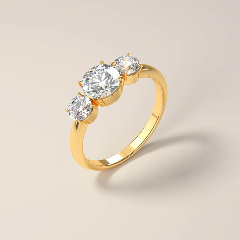 anello da sposa con diamante-camille-18k-oro
