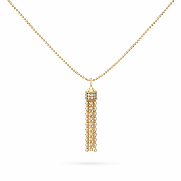 Necklace Lush Premium 18k Gold and Diamonds