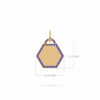 Charm Notting Hill Precious Stones 18K Gold