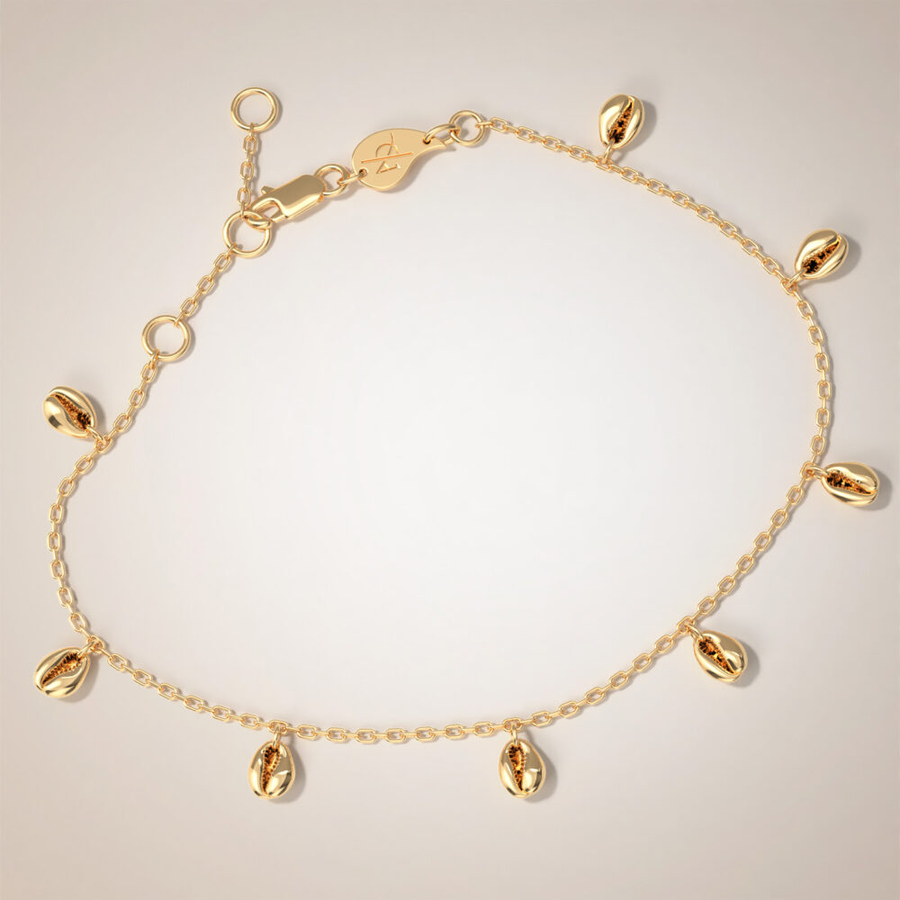 505 95 207-13 Sea Shell Anklet (s)