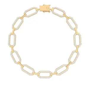 سوار ليدي غاغا المرصع بالماس بالكامل