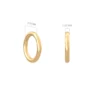 Boucles d'oreilles Amalfi - or jaune - Aquae Jewels - Exquisite Jewelry