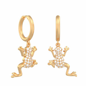 Boucles d'oreilles grenouille