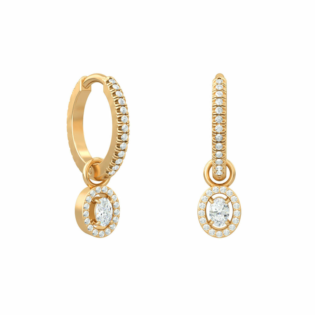 Diamant-Mini-Hoop-Ohrringe-Mini-Hoop-Overona-18k-Gold