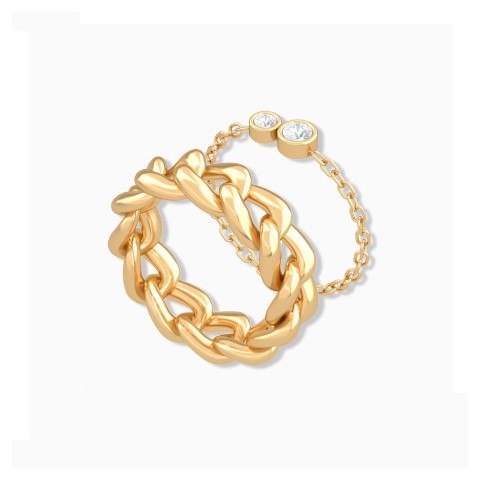 Dayri Jewelry design - Chain ring • • • • • #jewellery #jewelry #fashion  #earrings #handmade #gold #necklace #accessories #silver #love #ring #style  #handmadejewelry #jewels #jewellerydesign #jewelrydesigner #diamond  #bracelet #diamonds #rings ...