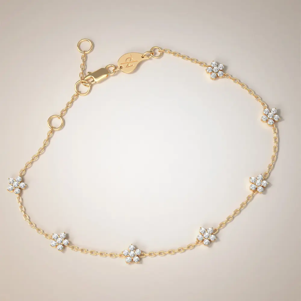 505 95 171 Bracciale con fiori di fata della costellazione (s)