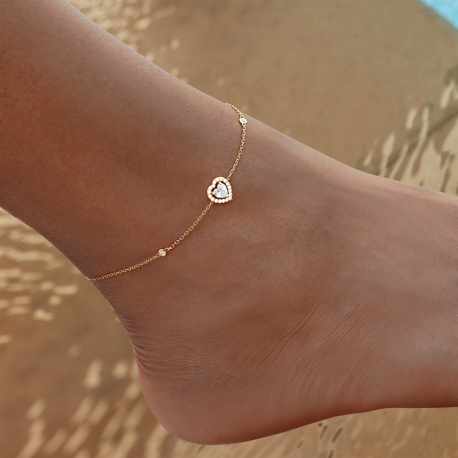 Ankle Bracelet - Etsy