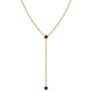 Red Carpet Schwarzer Diamant Halskette