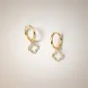505 95 204-7 Earrings Clover (s)