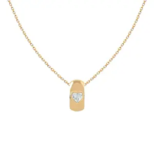 Hermes Essential Heart Necklace