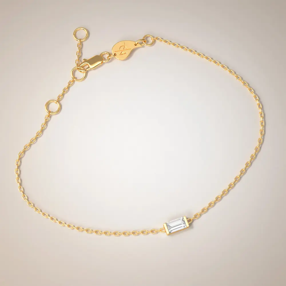 505 95 5 Bracciale minimalista (s) diamante