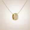 Ring Halskette Fee Flower +Schatten