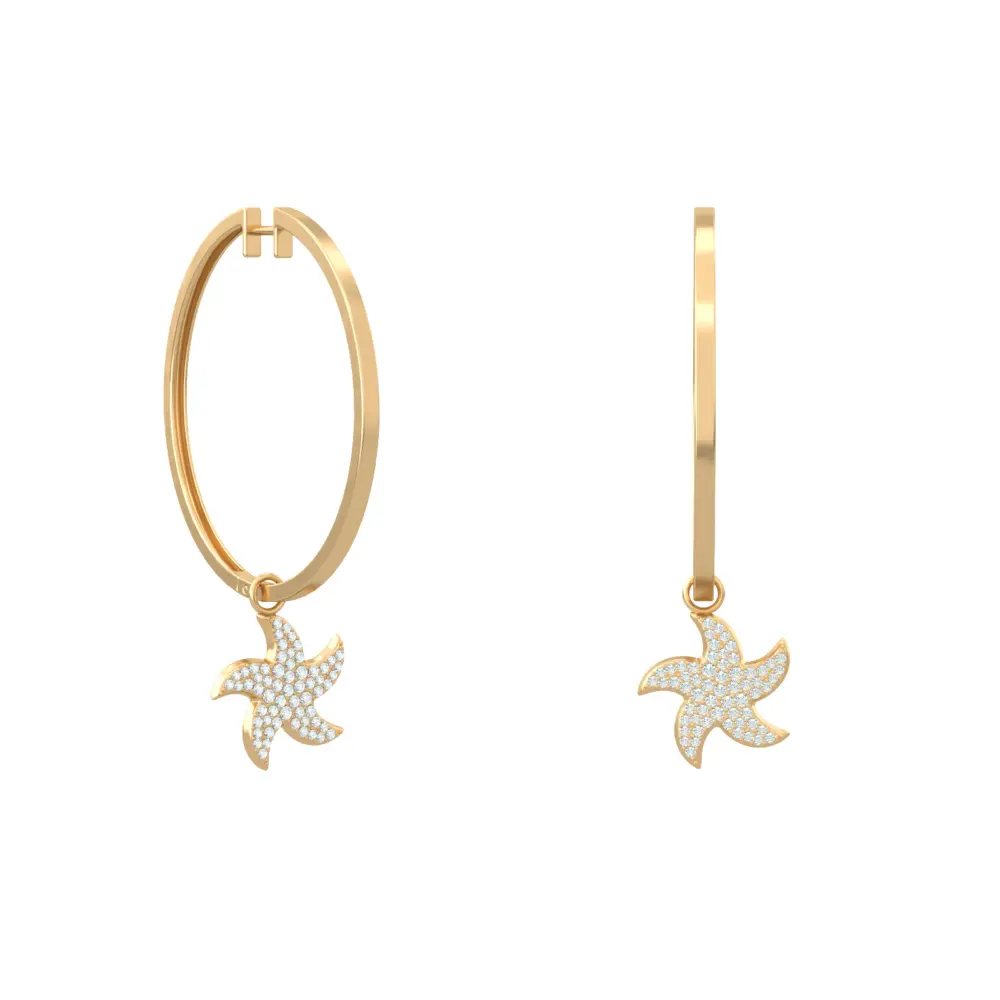Ohrringe Star PAIR Y