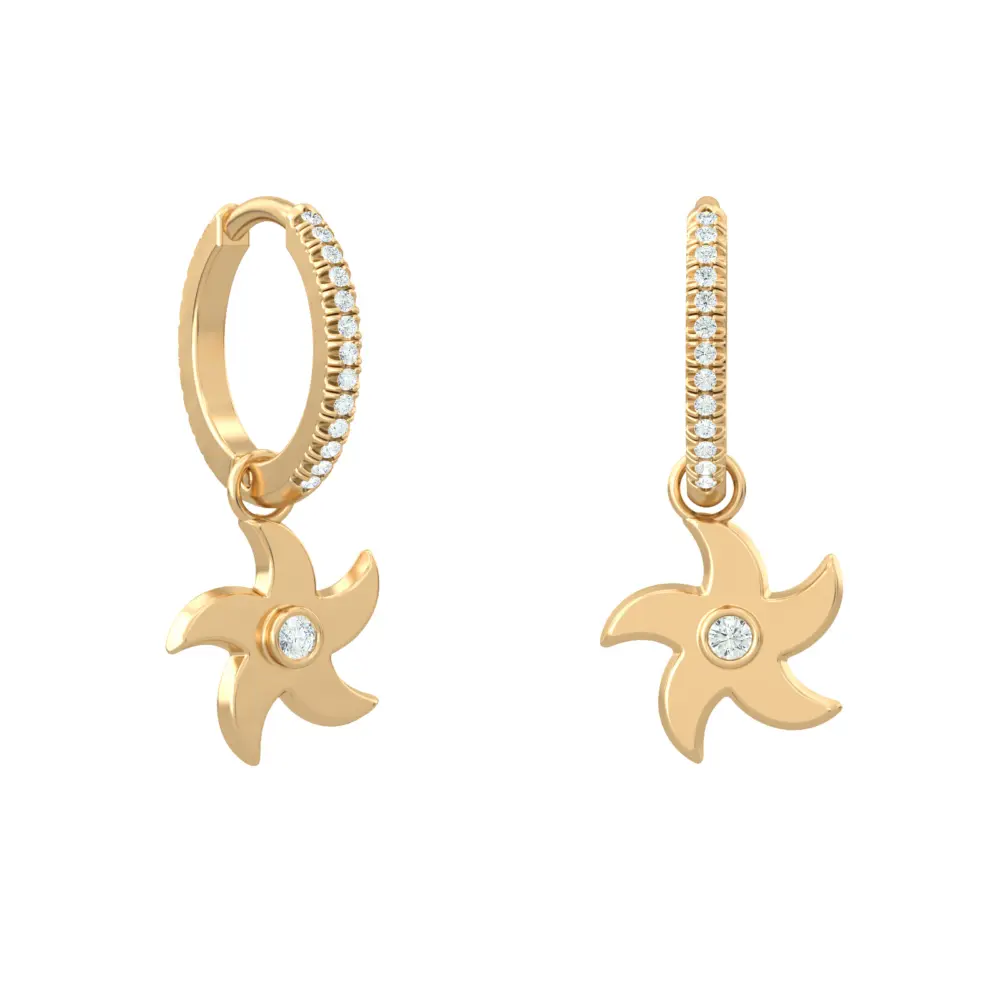 Earrings Star PAIR Y