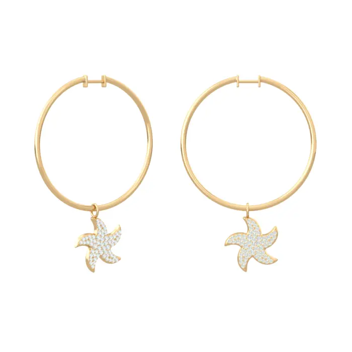 Ohrringe Star PAIR Y