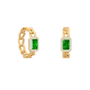 Cleopatra Hoop Earrings