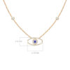 Necklace Grand Evil Eye Y SIZE