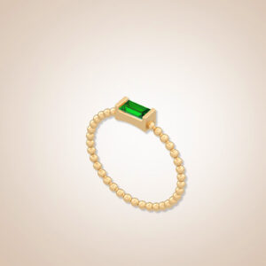 Bague en pierres précieuses d'azur