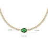 collier_oval_emerald_Y TAILLE