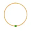 Bracelet cubain émeraude EMERALD-Y