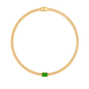 Cuban Emerald Anklet