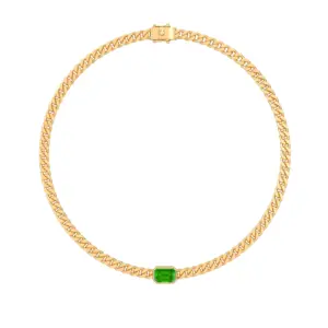 Cuban Emerald Bracelet
