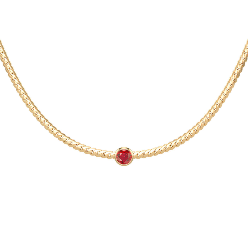 Choker-Round-Cuban-RUBY-Y