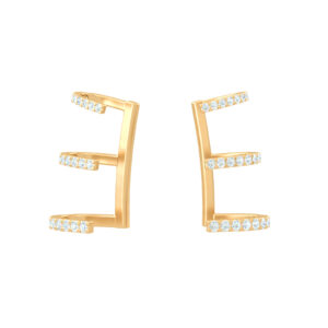 Trio cuff Earrings