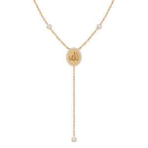 Red Carpet Allah Necklace