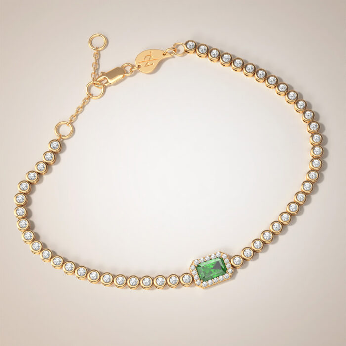 505 95 207-5 Bracciale Cleopatra con pietre preziose (s) (1)