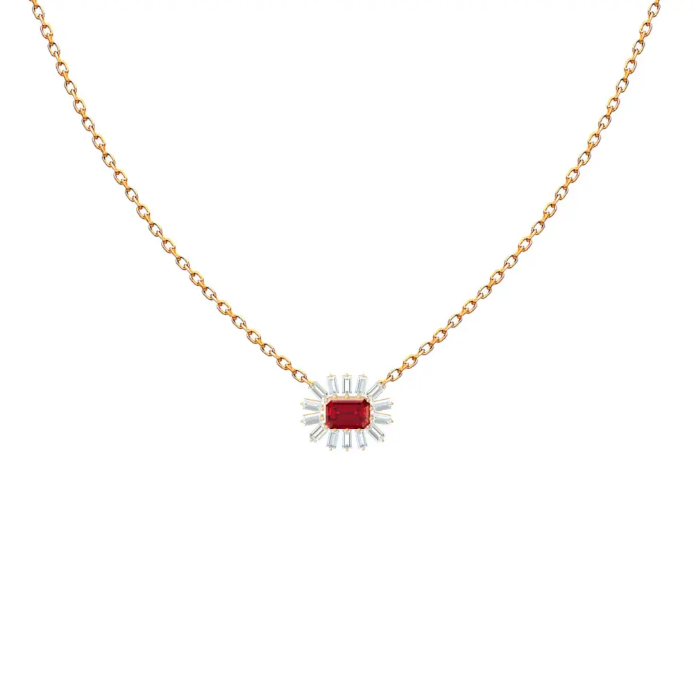 Halskette Kleopatra Baguette RUBY Y