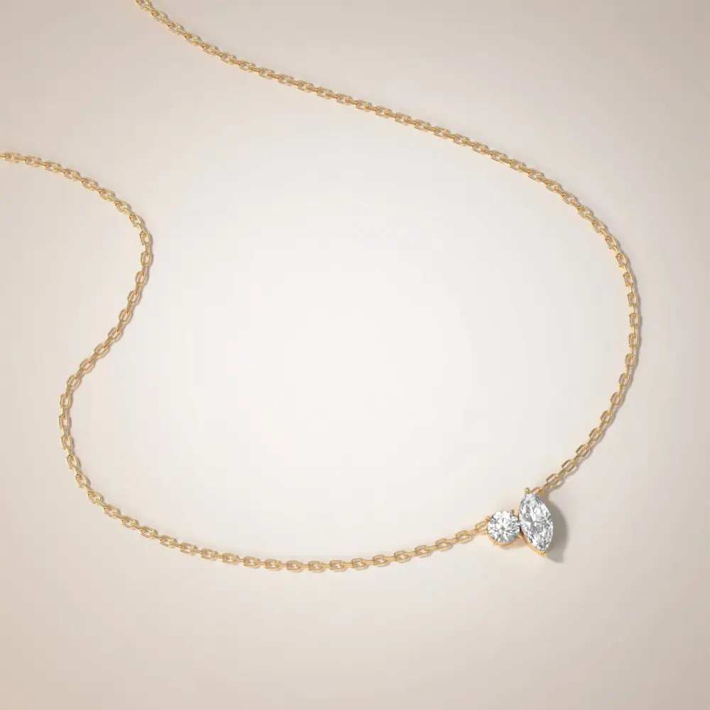 505 95 95 200 5 قلادة ماركيز مستديرة (ق)