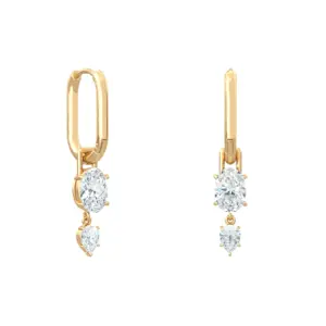 Seraphine Duo Hoop Earrings
