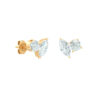 Earrings Stud Round-Marquise PAIR Y