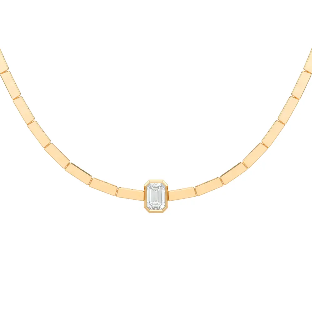 Necklace Chiara Emerald Y