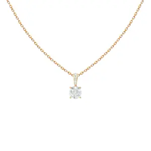 Necklace Premium Solitaire Diamond