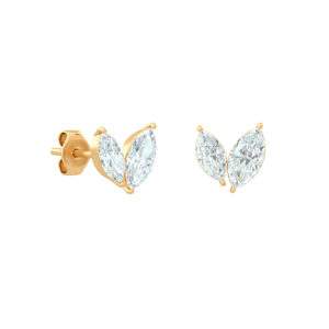Dual Auriol Marquise Stud Earrings