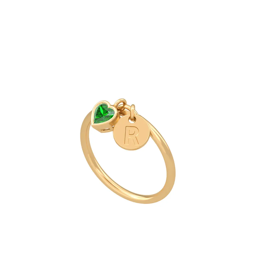 Bague Charm EMERALD Y