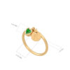 Bague Charm EMERALD Y SIZE