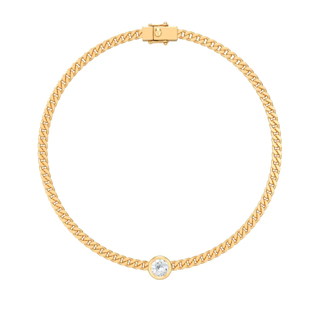 Bracelet Cuban Round Y