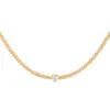 Cuban Heart Choker DIAMOND Y