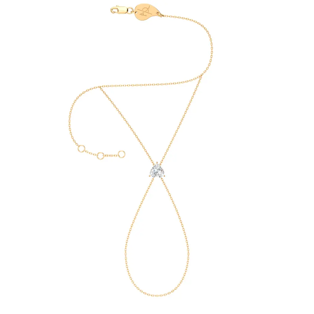 Chaîne à main Coeur Y