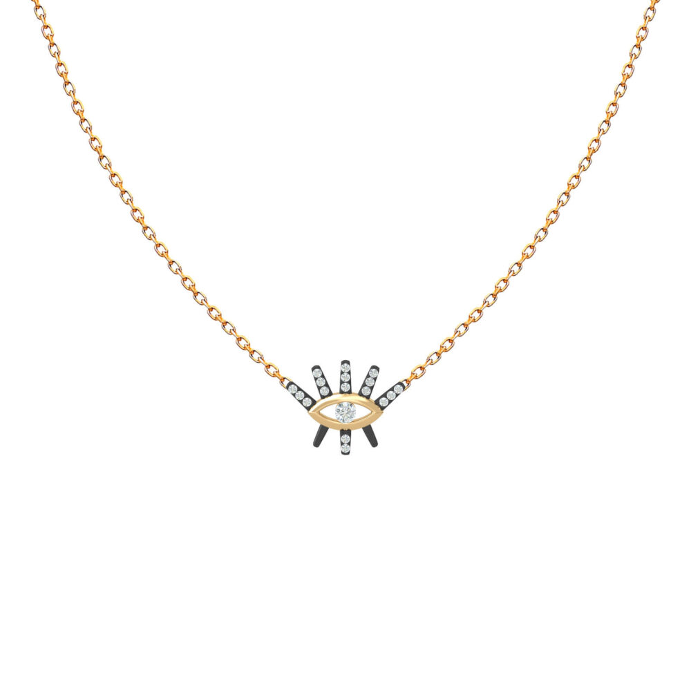 Halskette Evil Eye Y