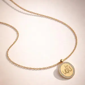 Radiance Allah Necklace with Bail