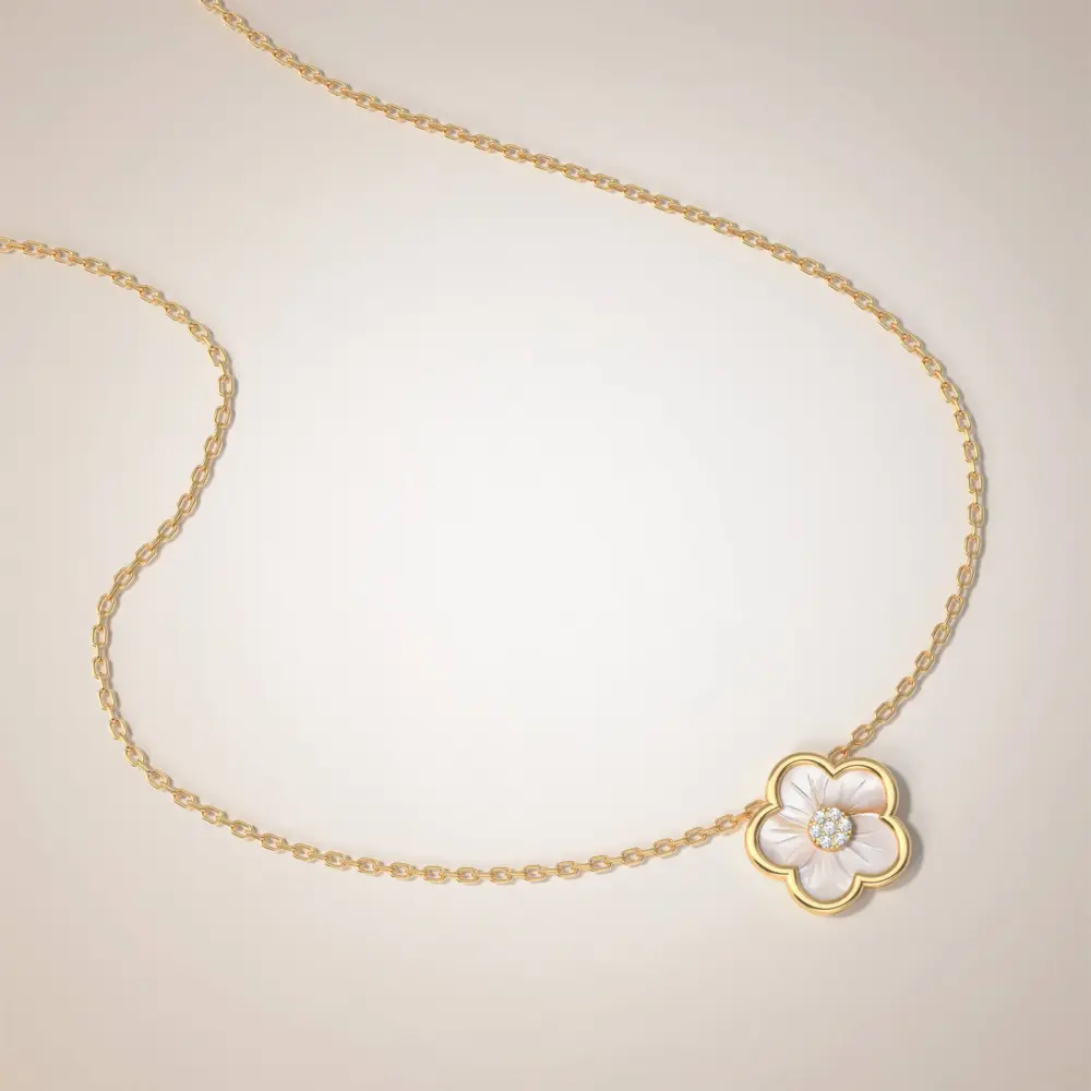 505 95 200-21 Necklace Heather (s)