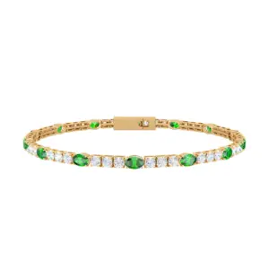 Oval Luxe Tennis Bracelet