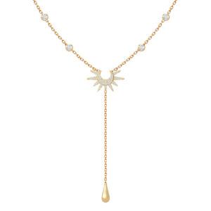 Helios Drop Red Carpet Necklace